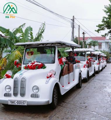 Dịch vụ xe điện cưới du lịch